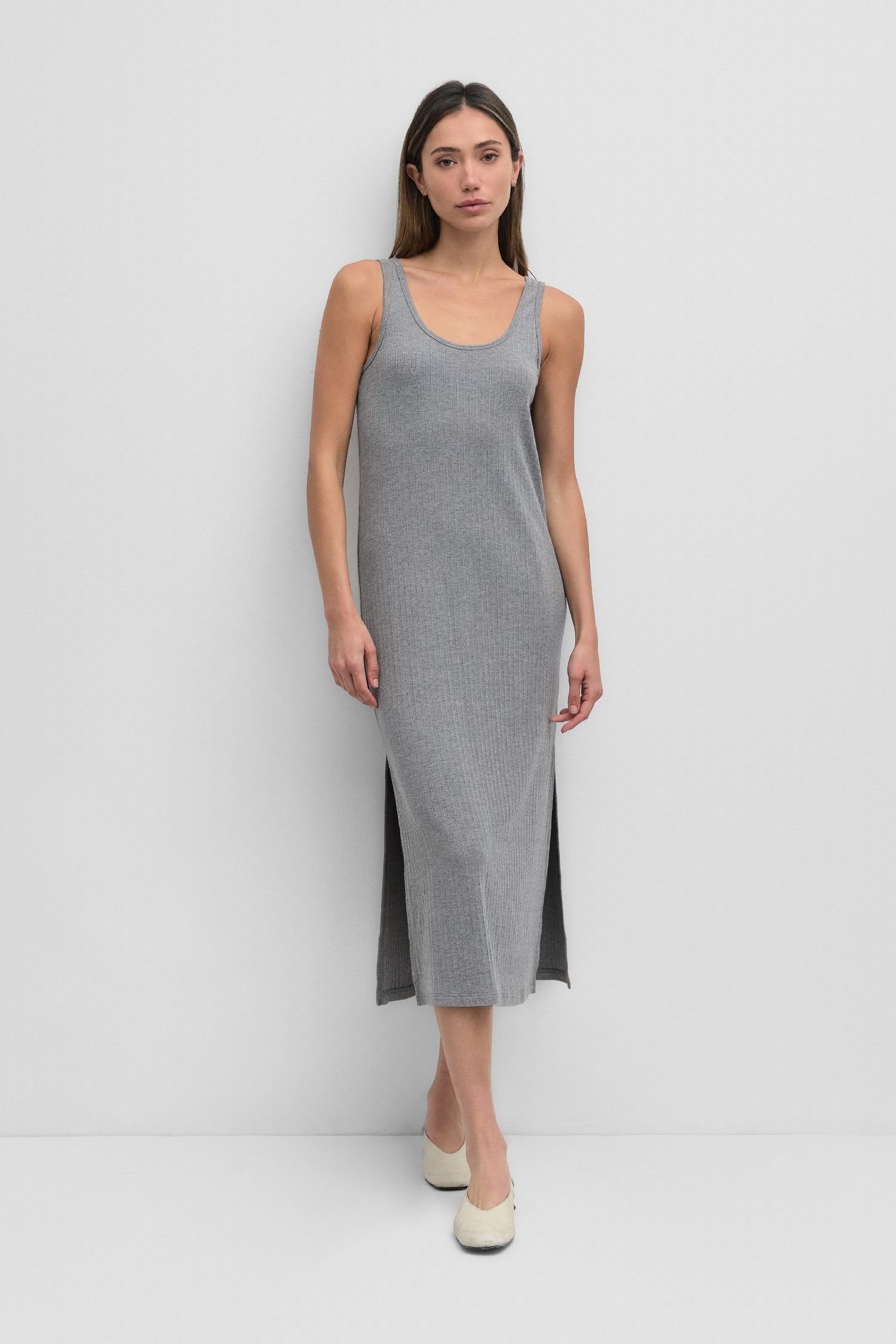 DR2670-HEATHER GREY