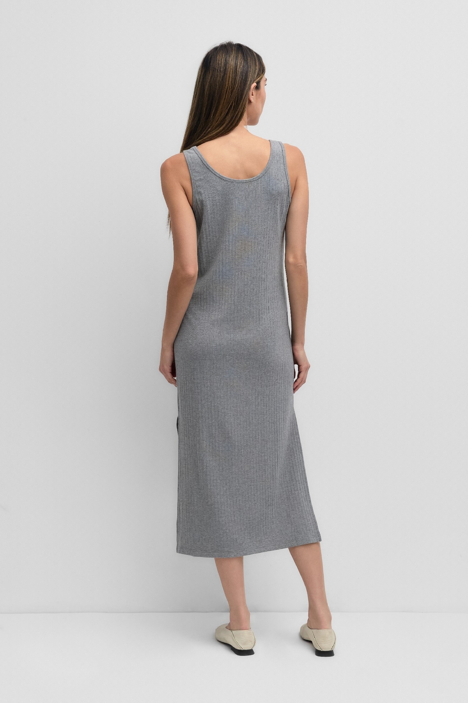 DR2670-HEATHER GREY