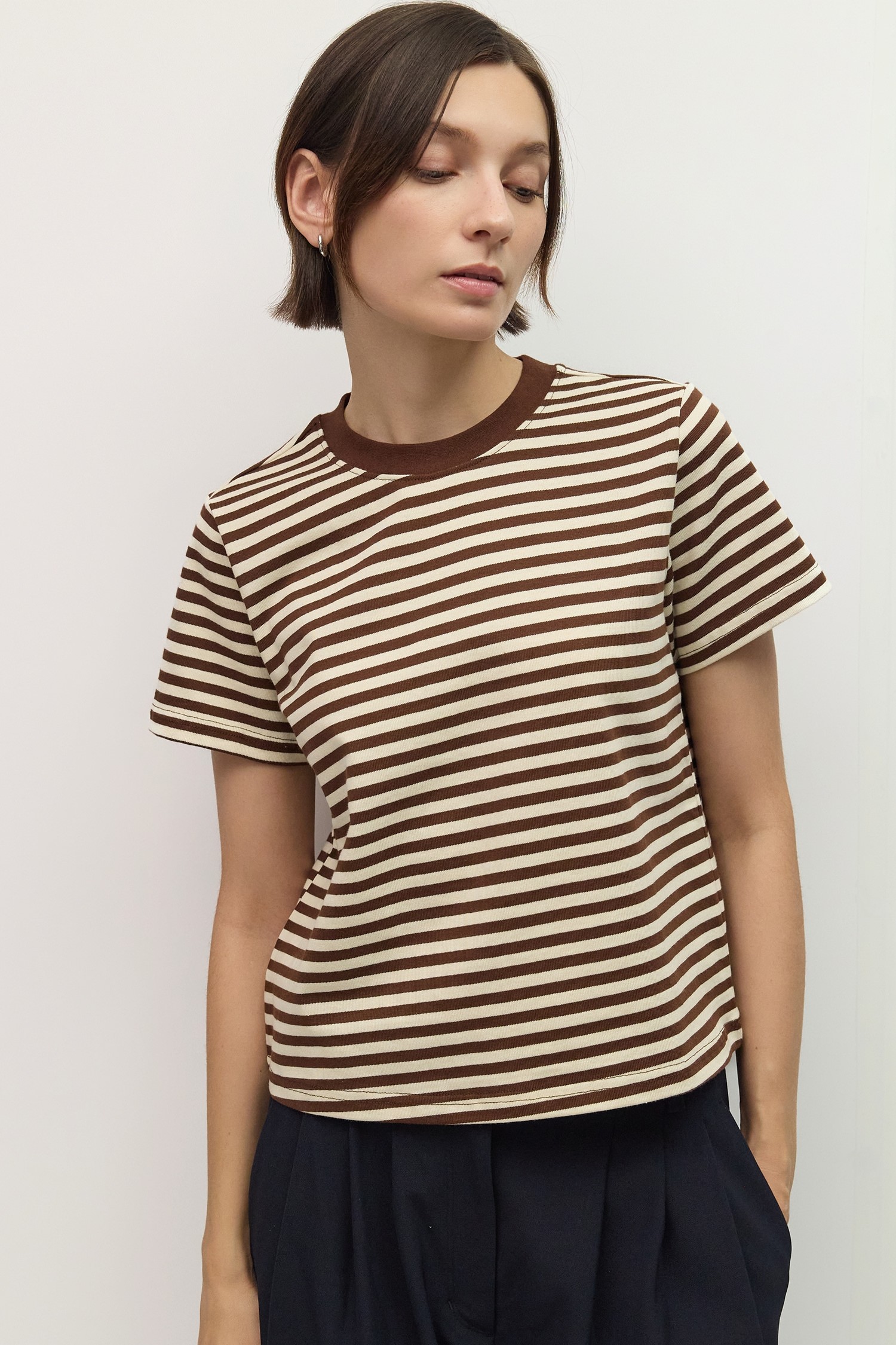 TAR0142-A-BROWN/CREAM