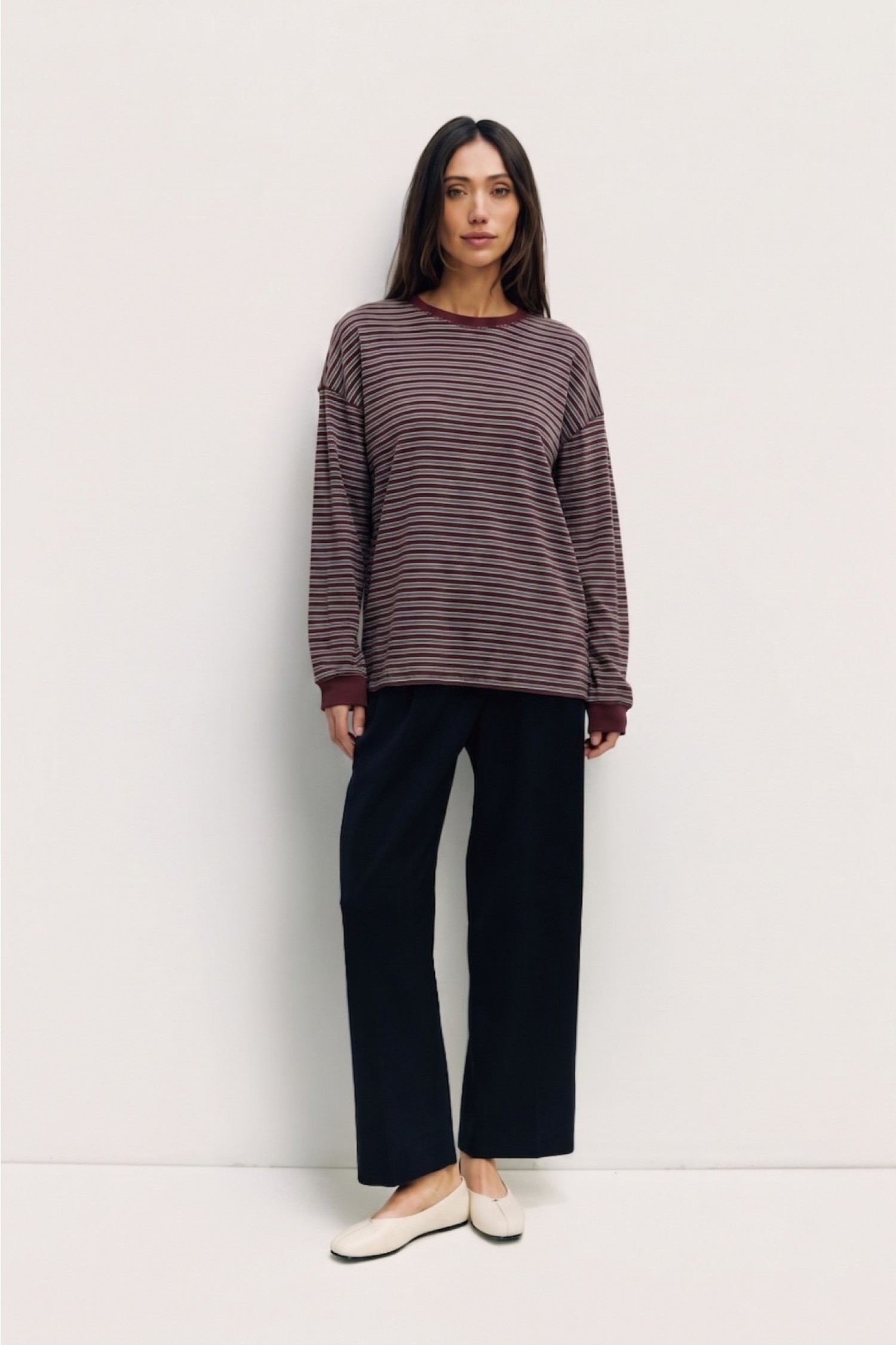 TAR1255-BURGUNDY MULTI