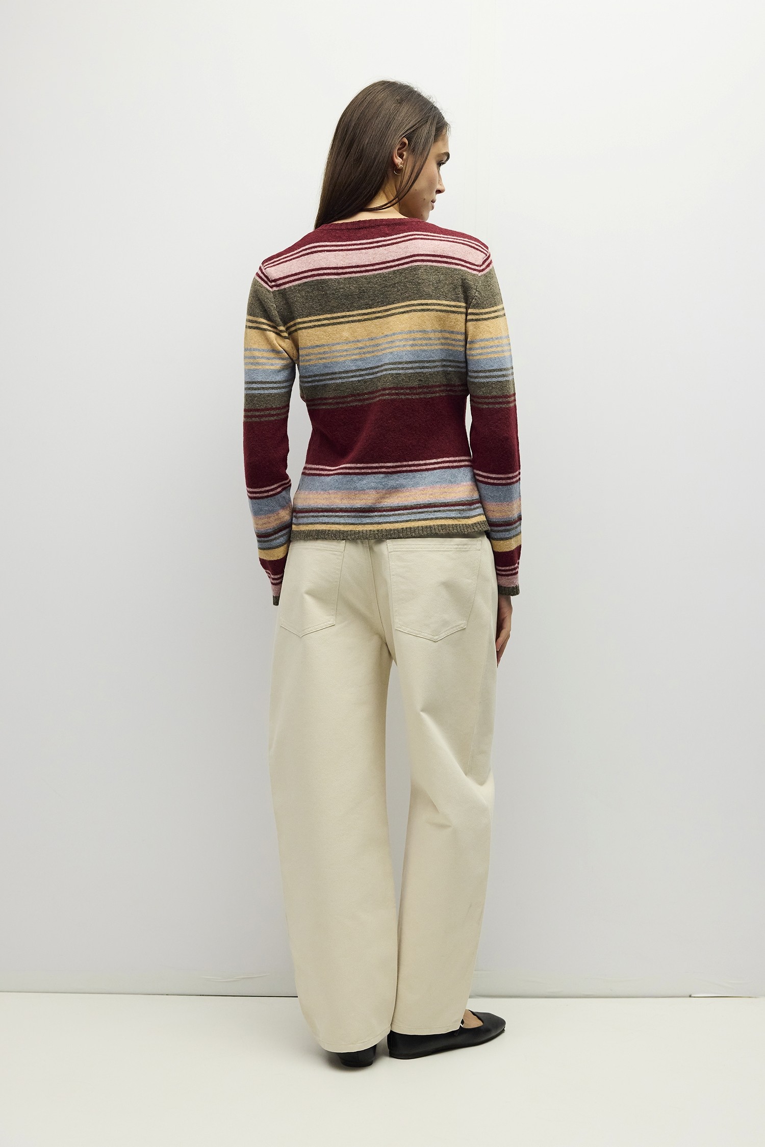 TAR1287-BURGUNDY MULTI