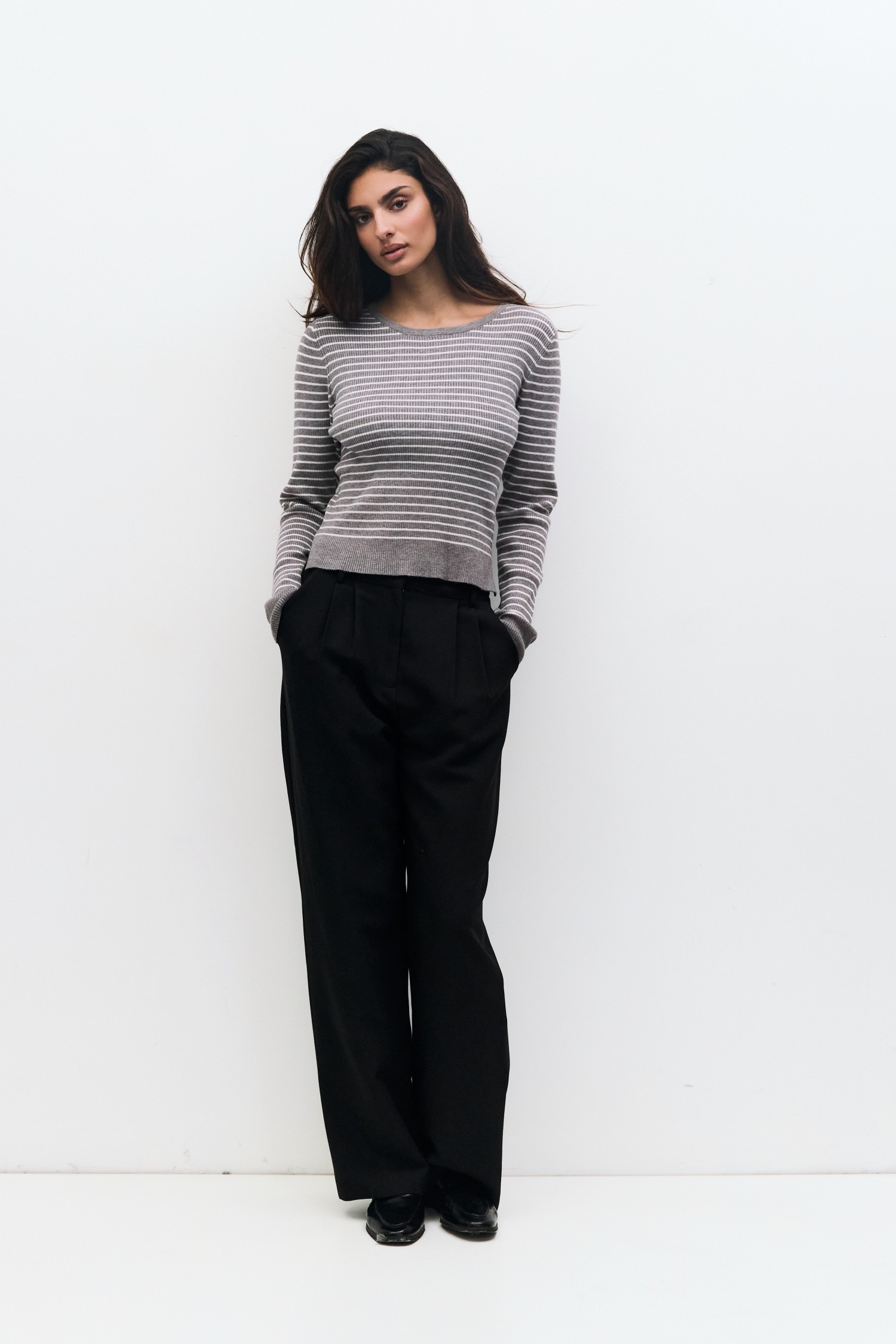 TMR0376-H.GREY/IVORY