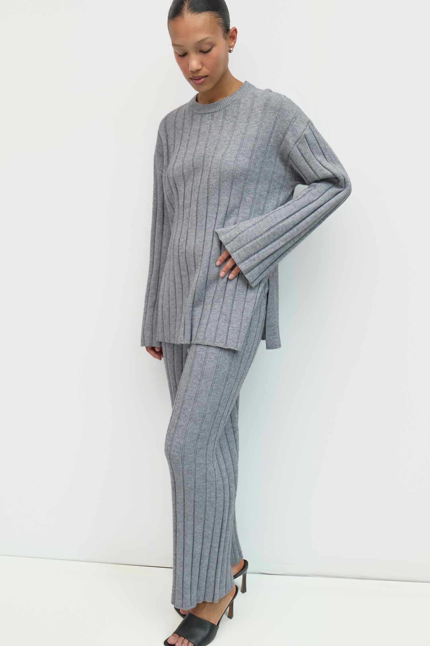 TMR0451-HEATHER GREY