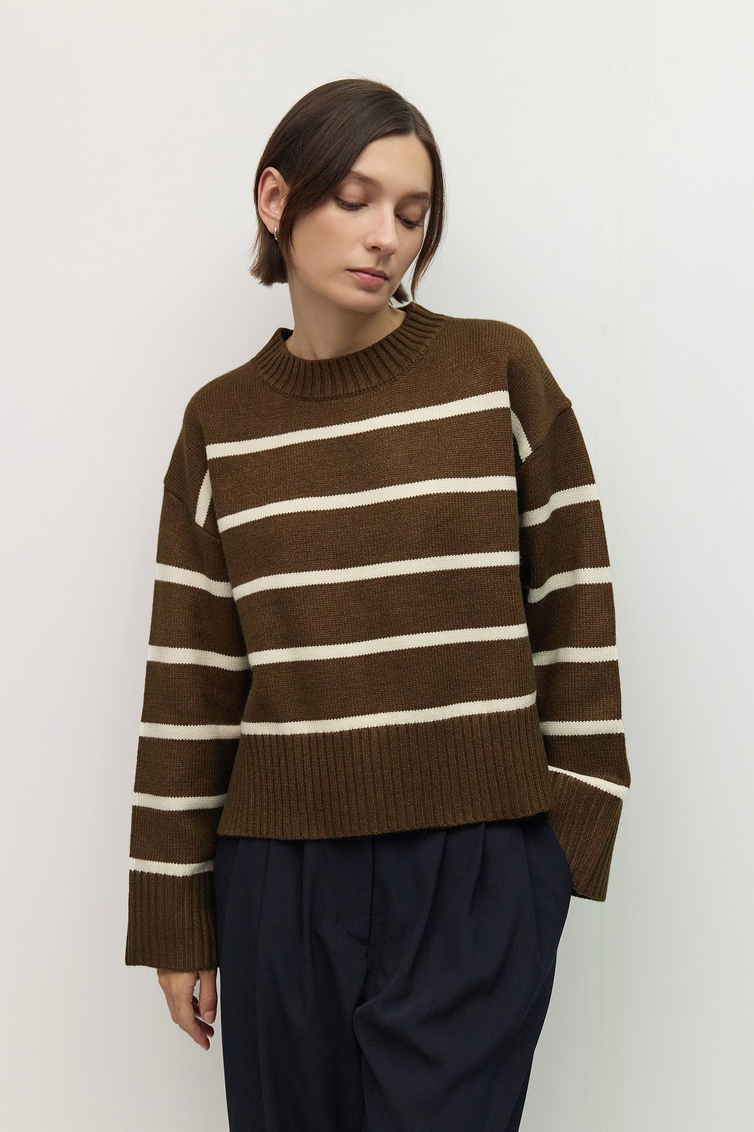TMR0456-BROWN-CREAM