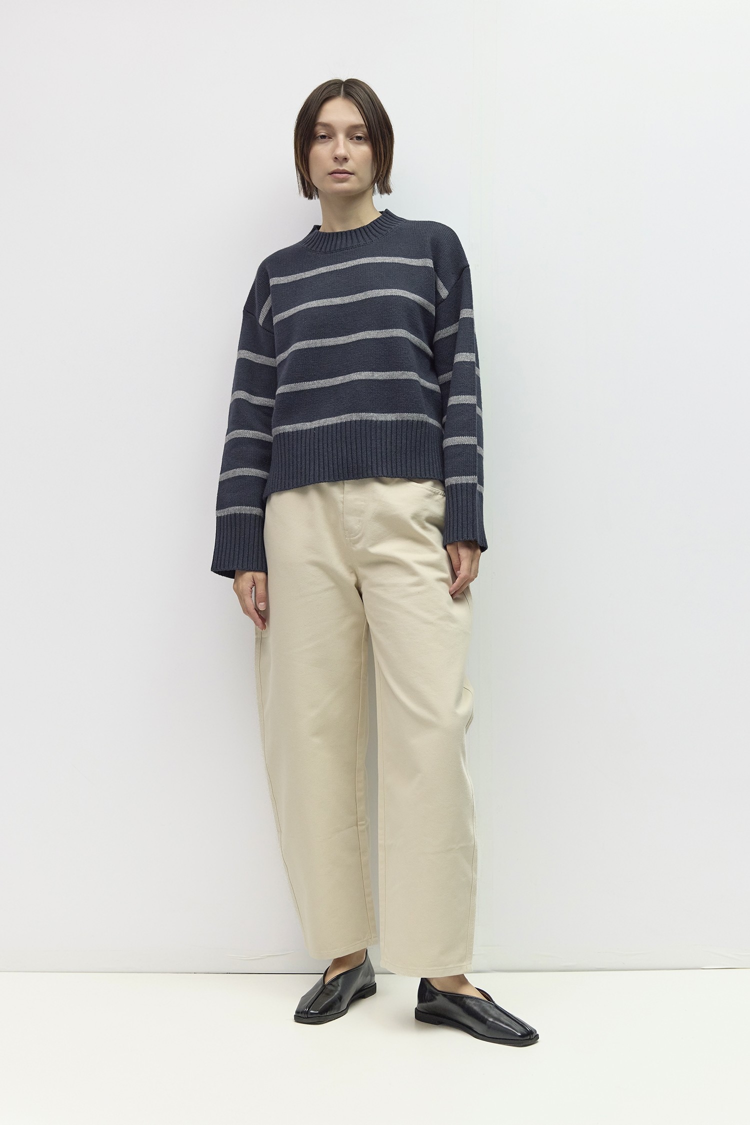TMR0456-NAVY-H GREY