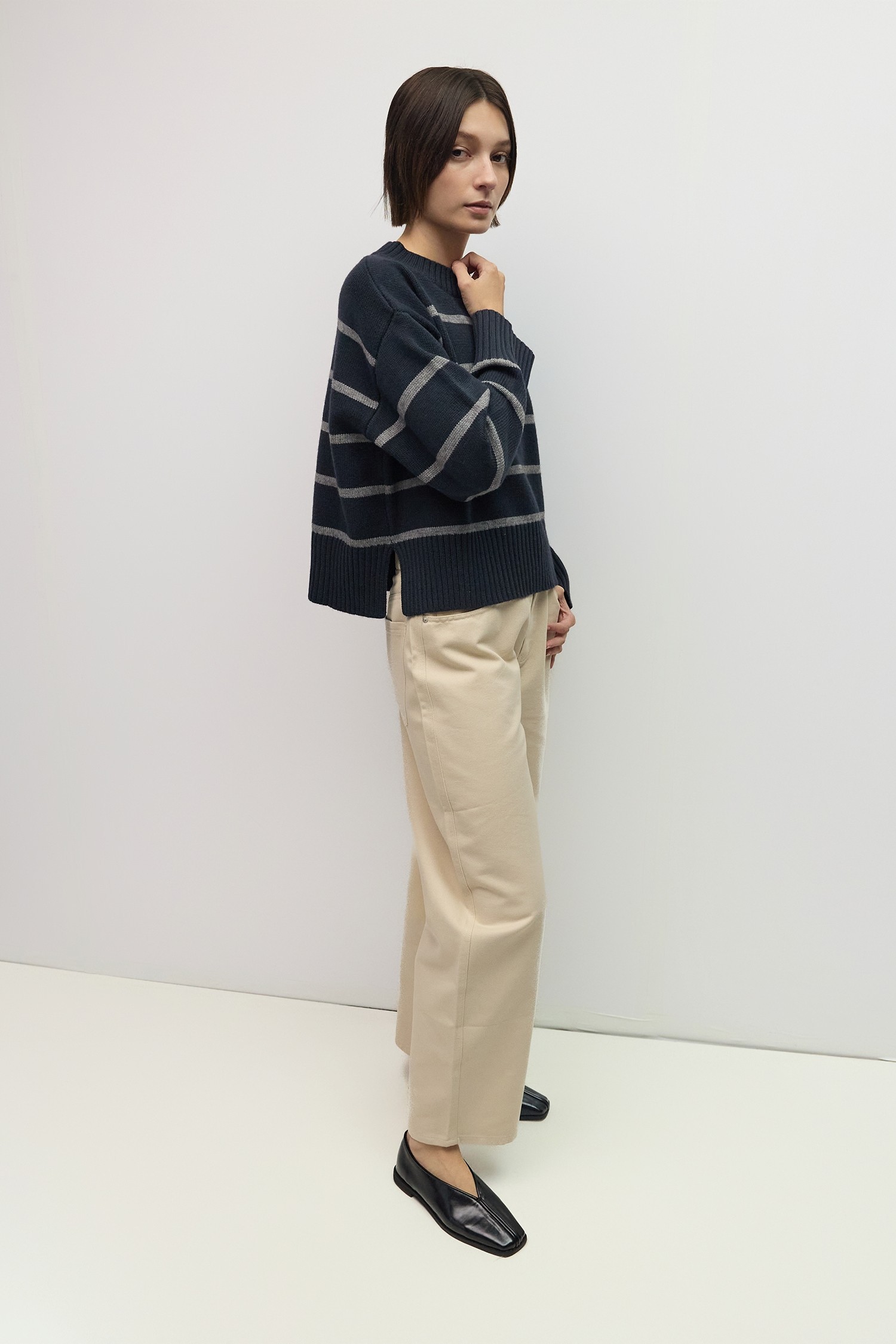 TMR0456-NAVY-H GREY