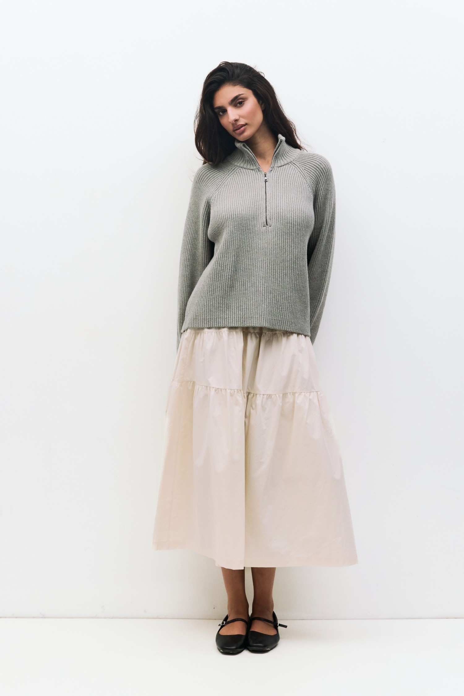 TMR0665-HEATHER GREY