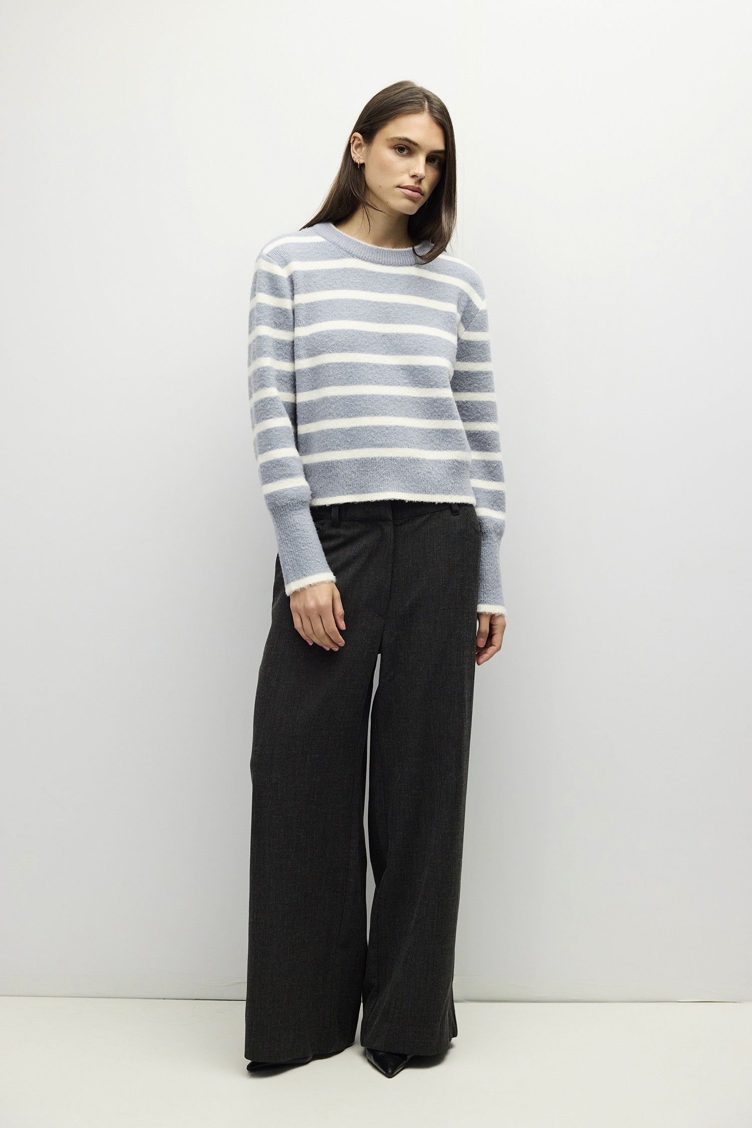 TMR1264-SLATE BLUE-IVORY