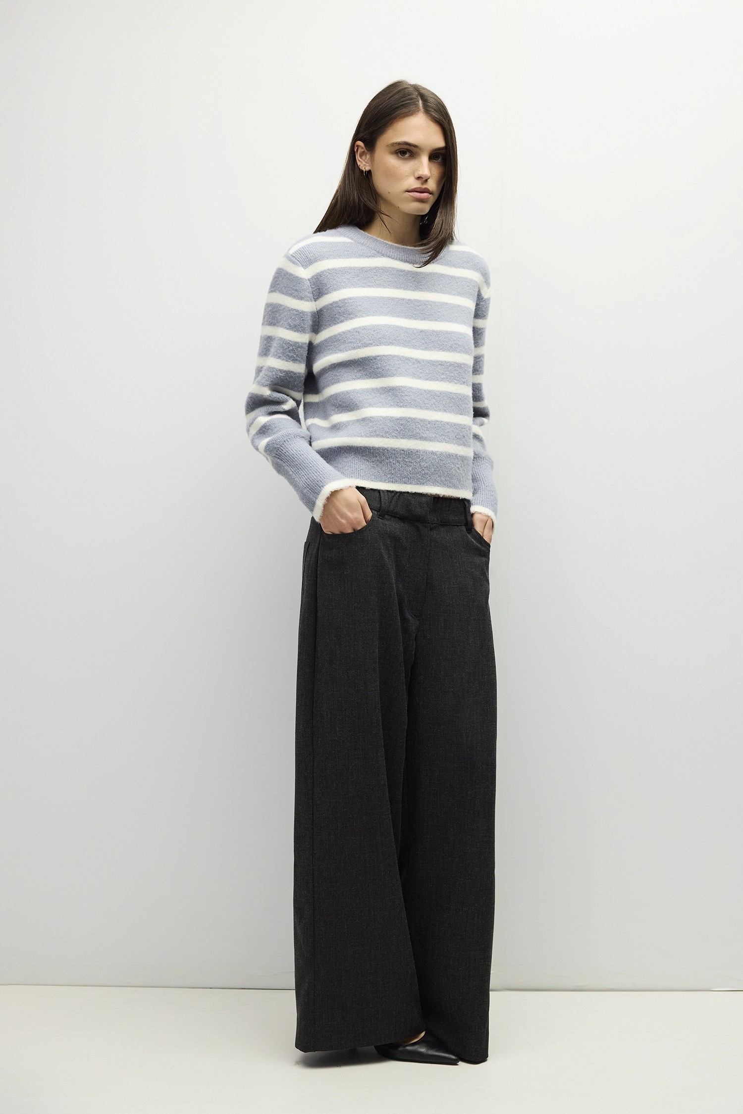 TMR1264-SLATE BLUE-IVORY