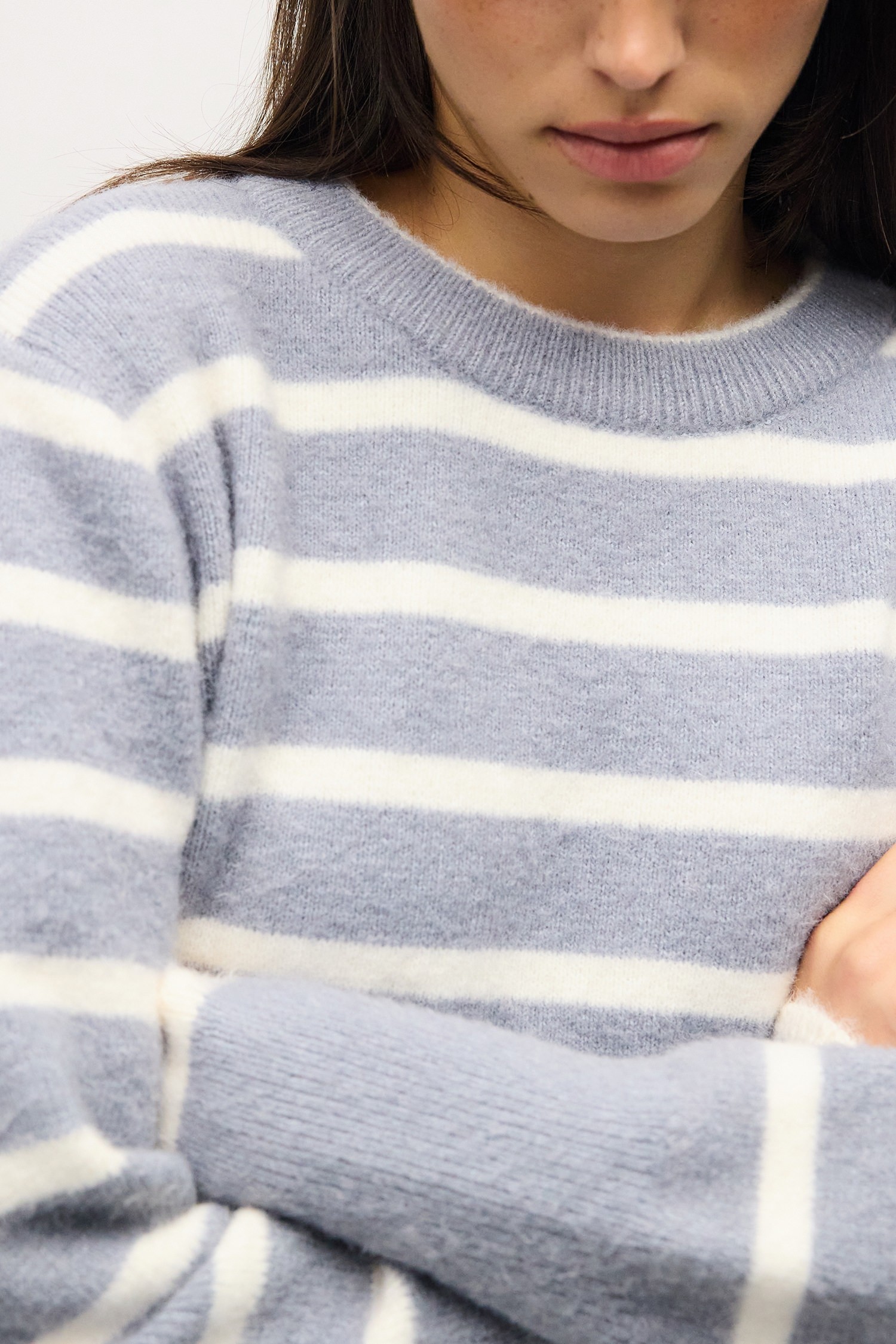 TMR1264-SLATE BLUE-IVORY