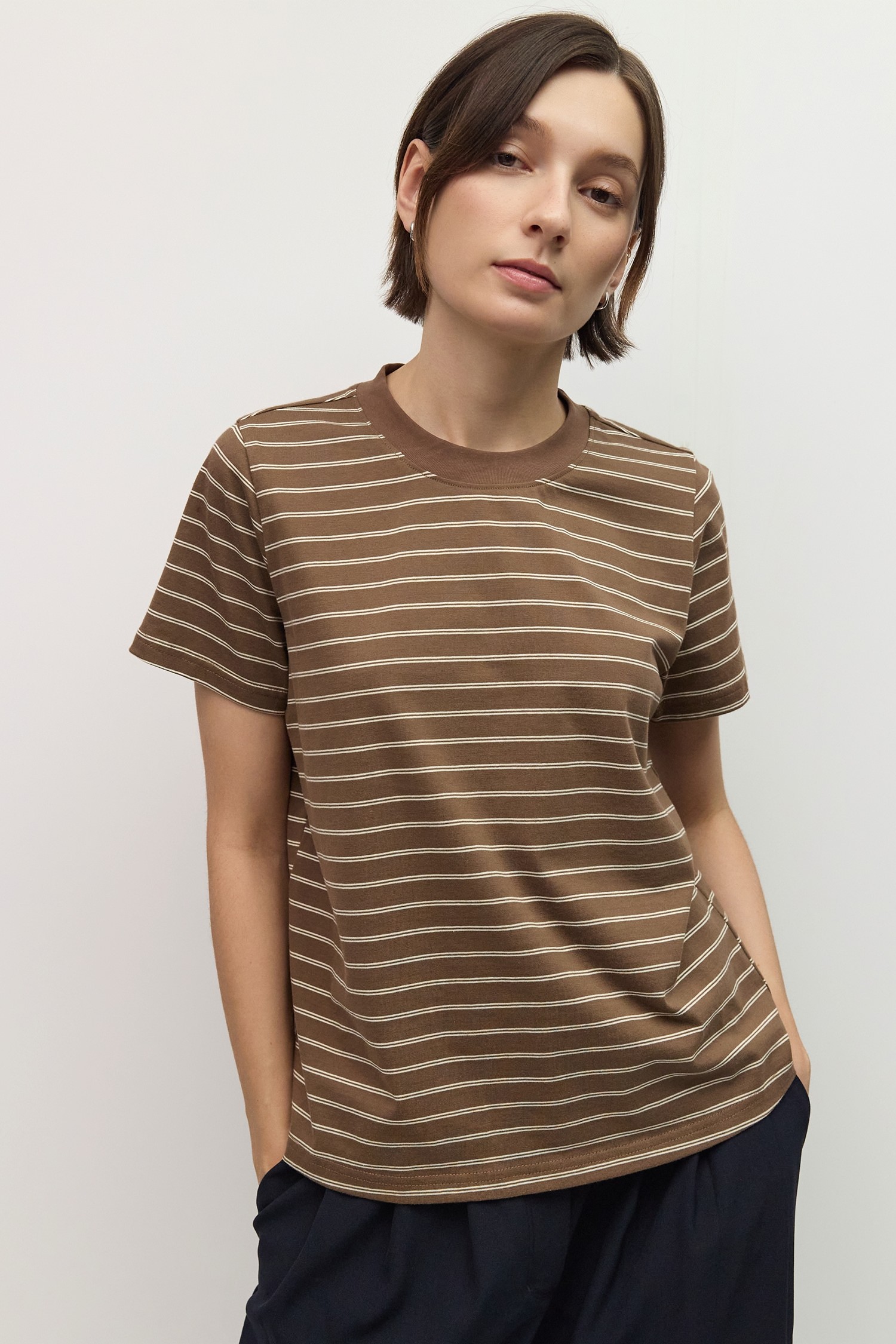 TMR1399-BROWN-IVORY