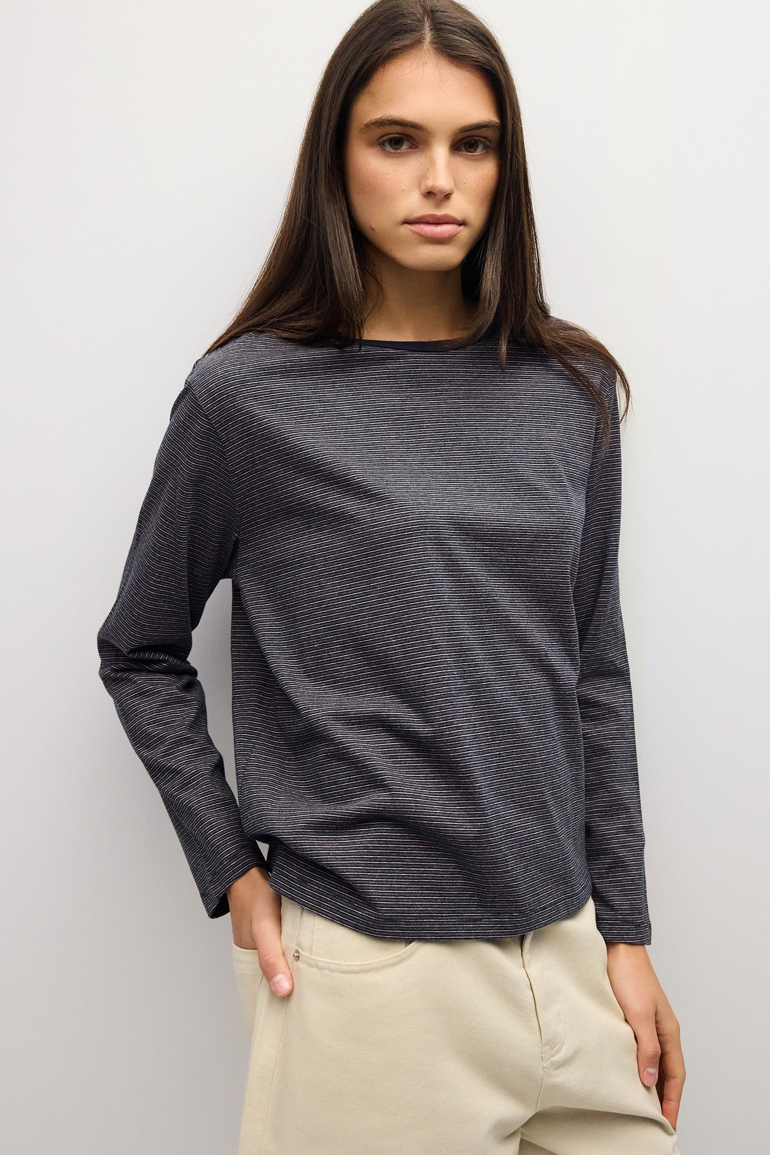 TMR1584-CHARCOAL NAVY PINK