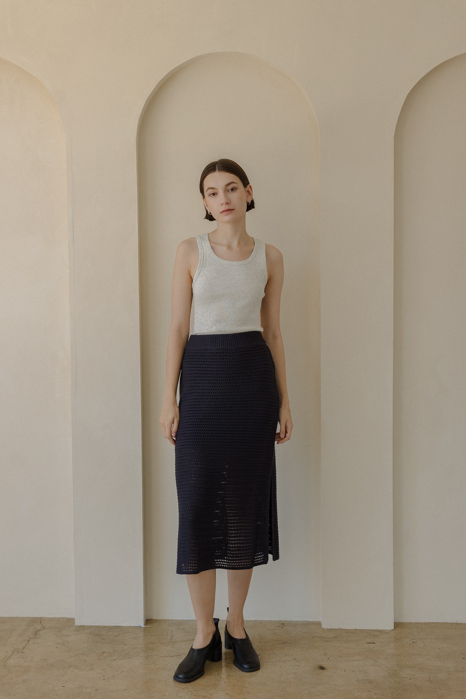 TR3488-HEATHER GREY