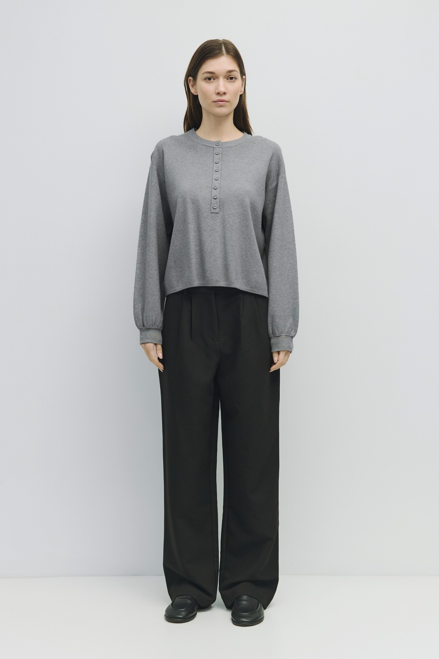 TR3823-HEATHER GREY