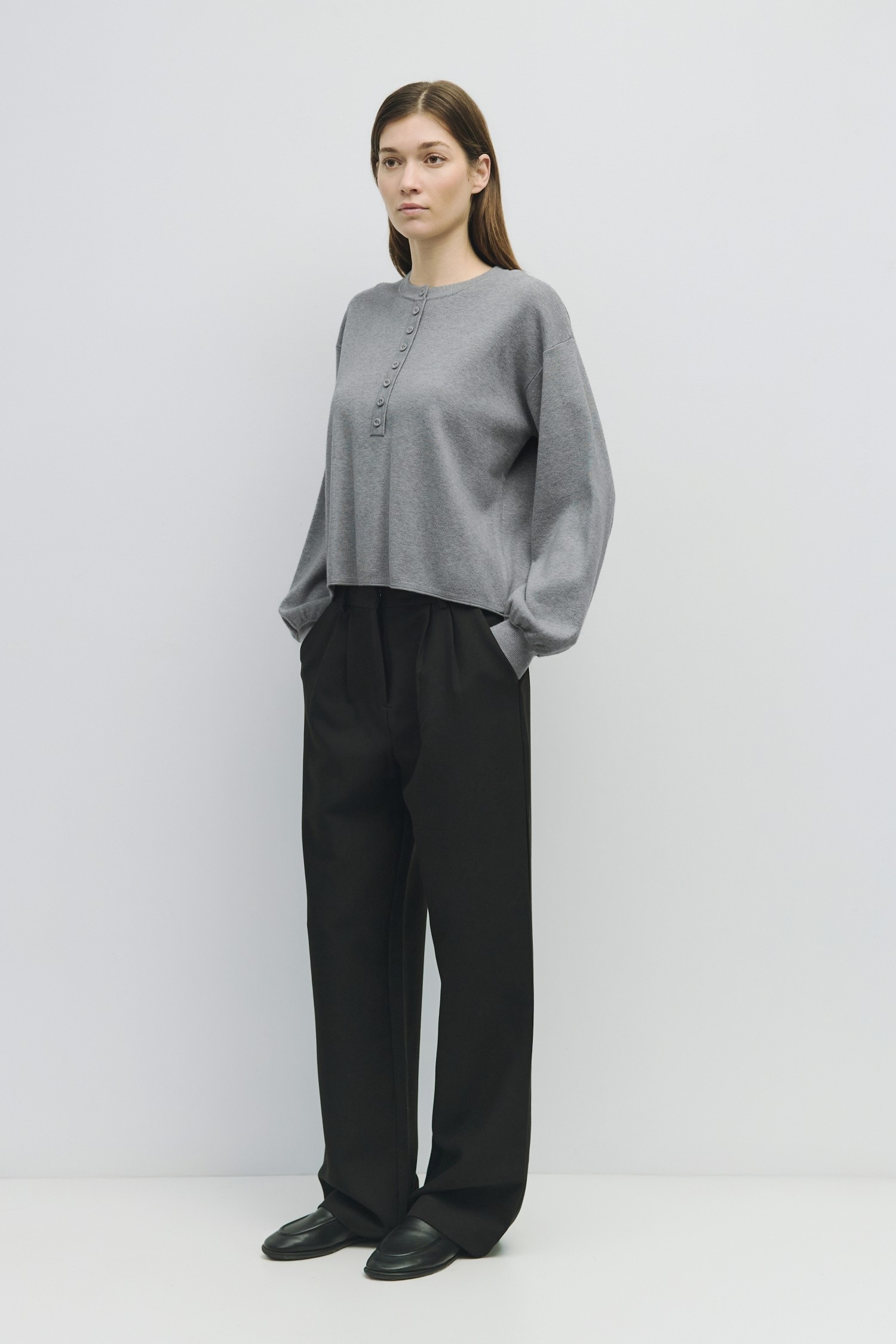 TR3823-HEATHER GREY