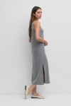 DR2670-HEATHER GREY