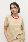 OAR0980-BEIGE/CREAM/RED