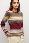 TAR1287-BURGUNDY MULTI
