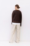 TR3800.-NAVY/BROWN